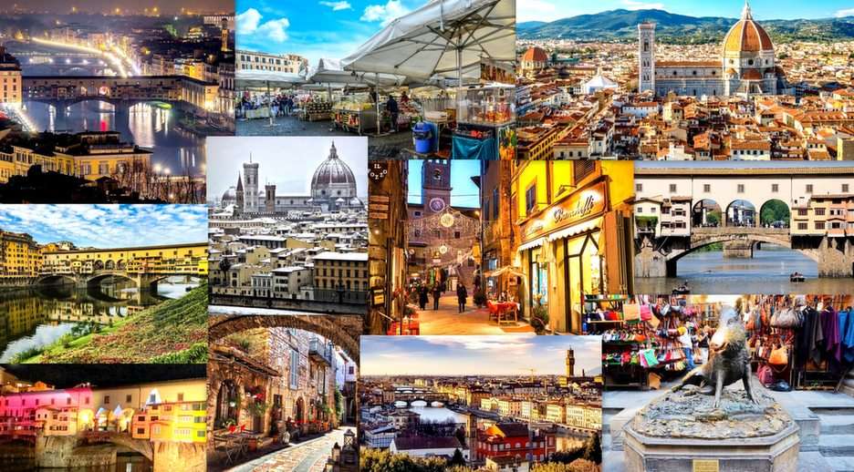 Florence puzzle online from photo