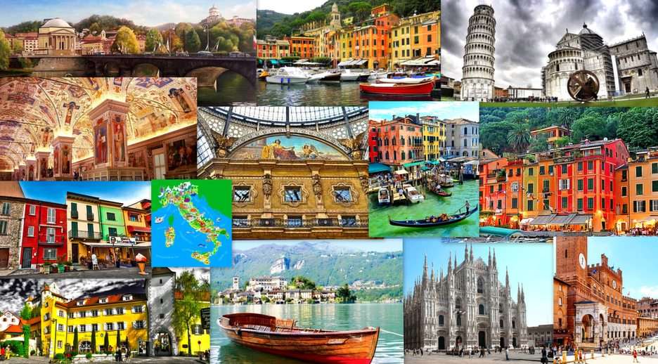 Italien pussel online från foto