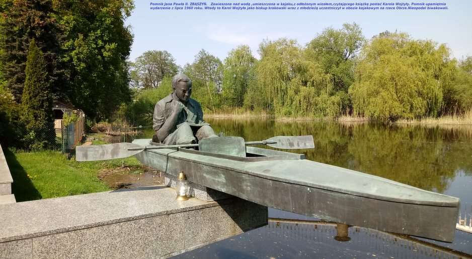 Saint canoeist of the Republic of Poland. puzzle online from photo