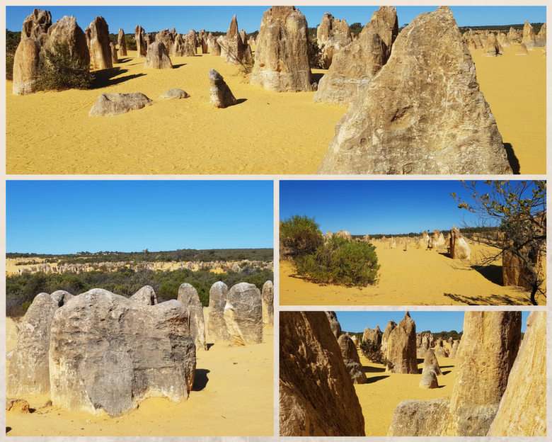 The Pinnacles, WA (3) puzzle online from photo