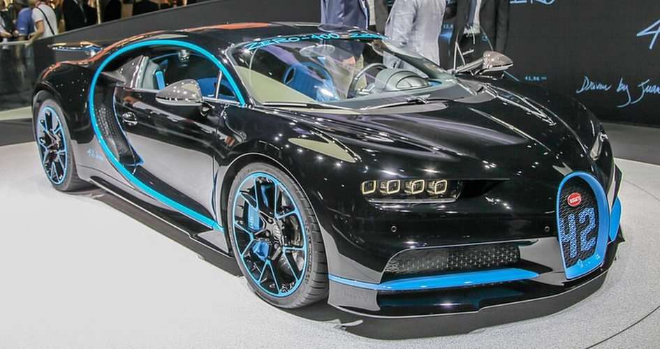 Bugatti chiron puzzle online from photo