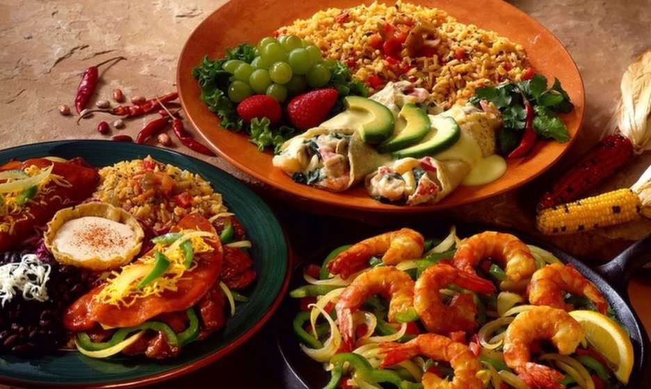 cuisines of the world: mexican puzzle online from photo