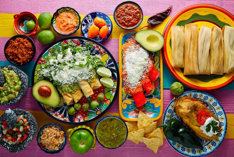 a világ konyhái: mexikói online puzzle