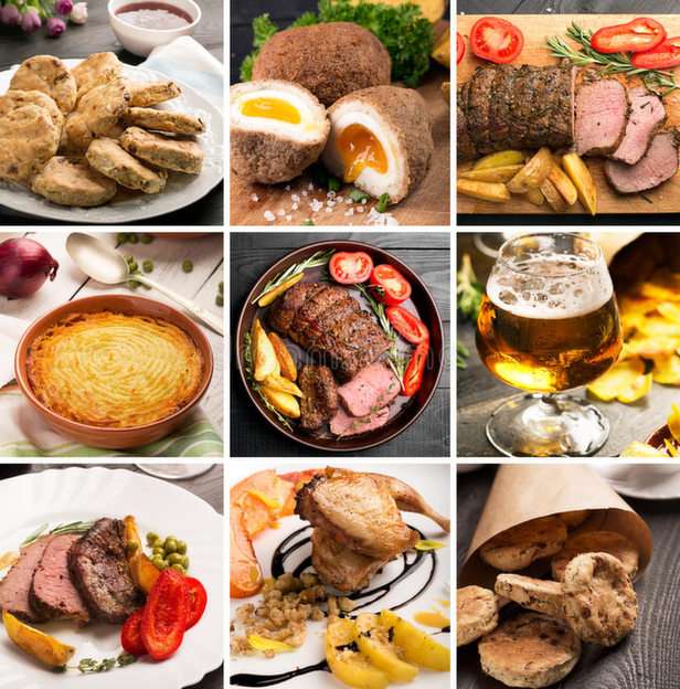 cuisines of the world: English online puzzle