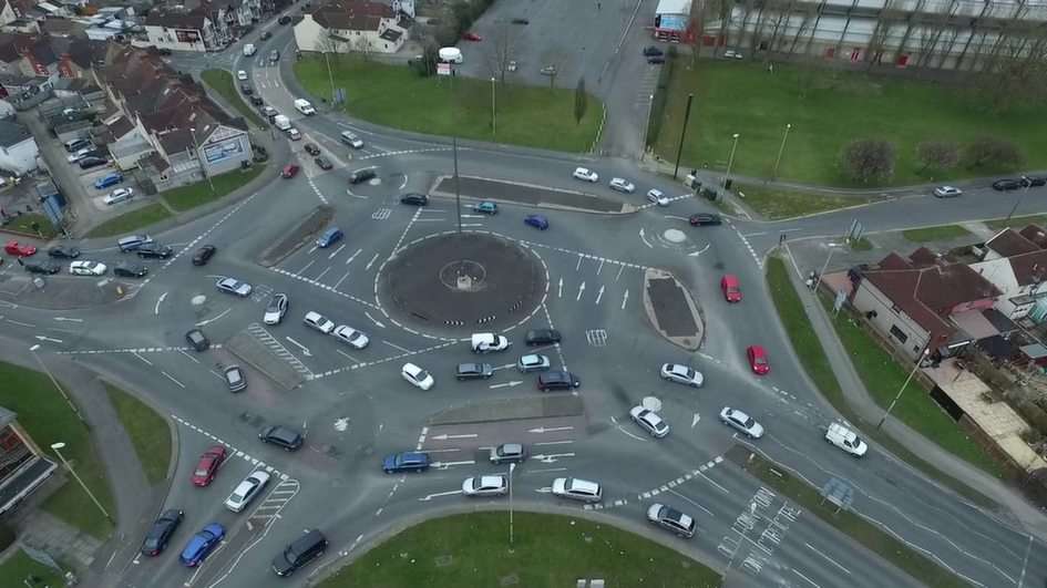 Magischer Kreisverkehr Swindon Online-Puzzle