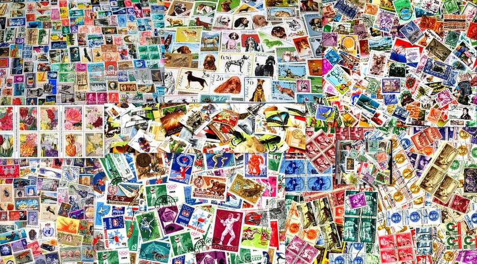 切手 写真からオンラインパズル
