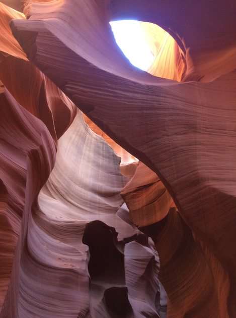 Antelope Canyon puzzle online from photo