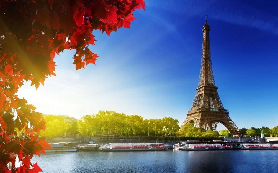 Puzzle Tour Eiffel Frankreich Online-Puzzle