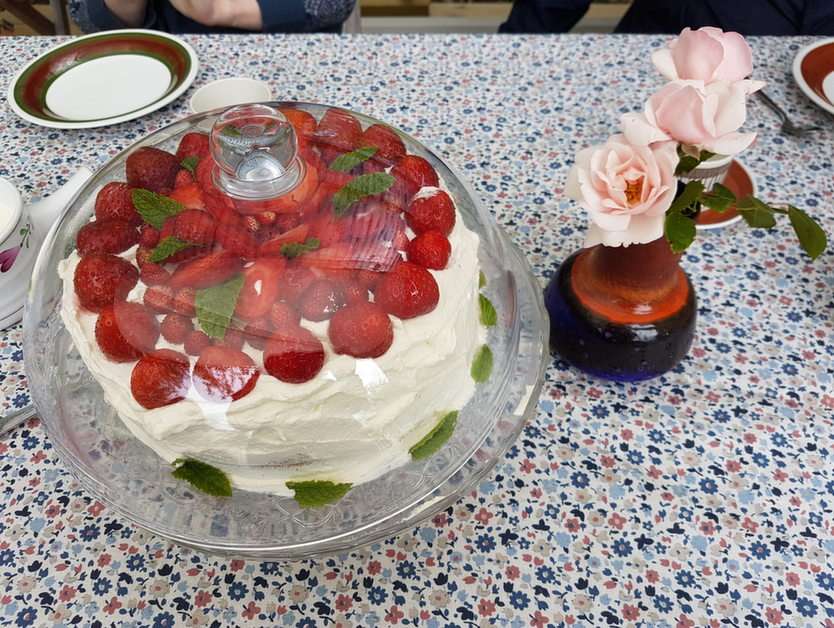 Tårta pussel online från foto