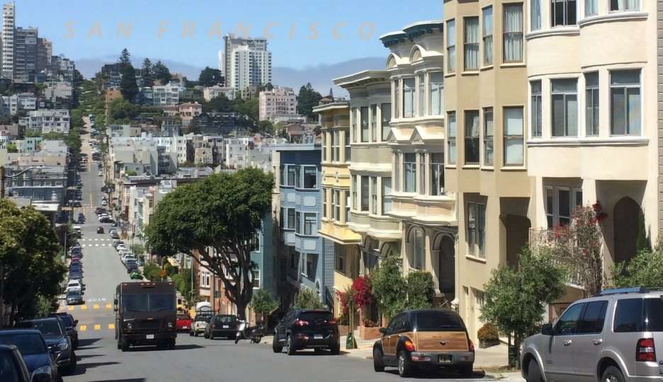 San Francisco puzzle online fotóról