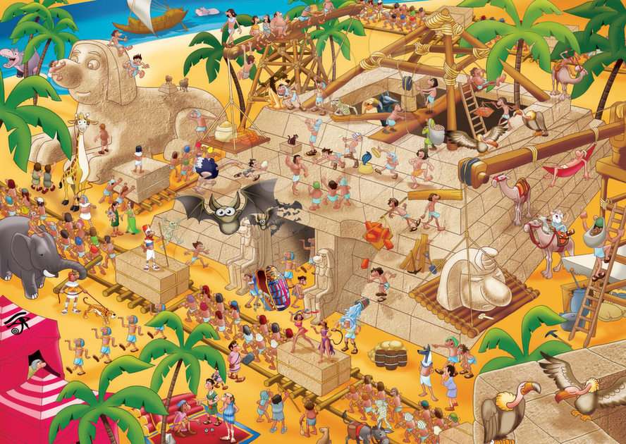 Plakken filosoof schokkend Egypte ePuzzle fotopuzzel