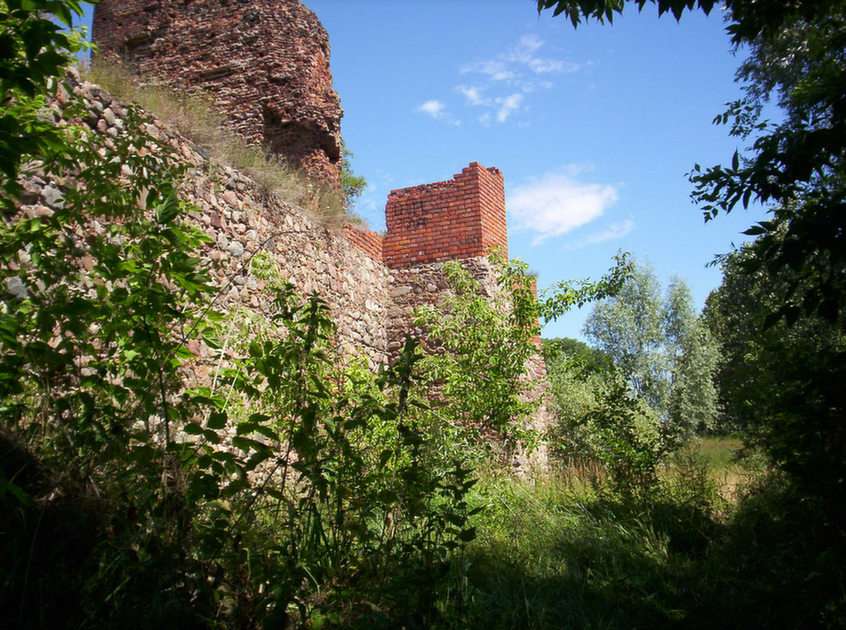 Castle in Bobrowniki online puzzle