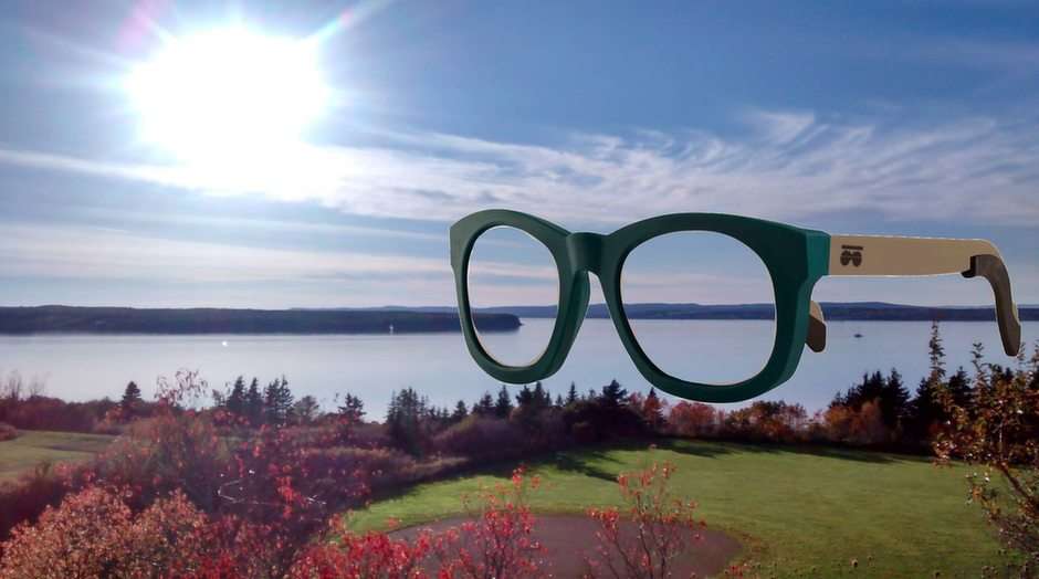 brýle puzzle online z fotografie