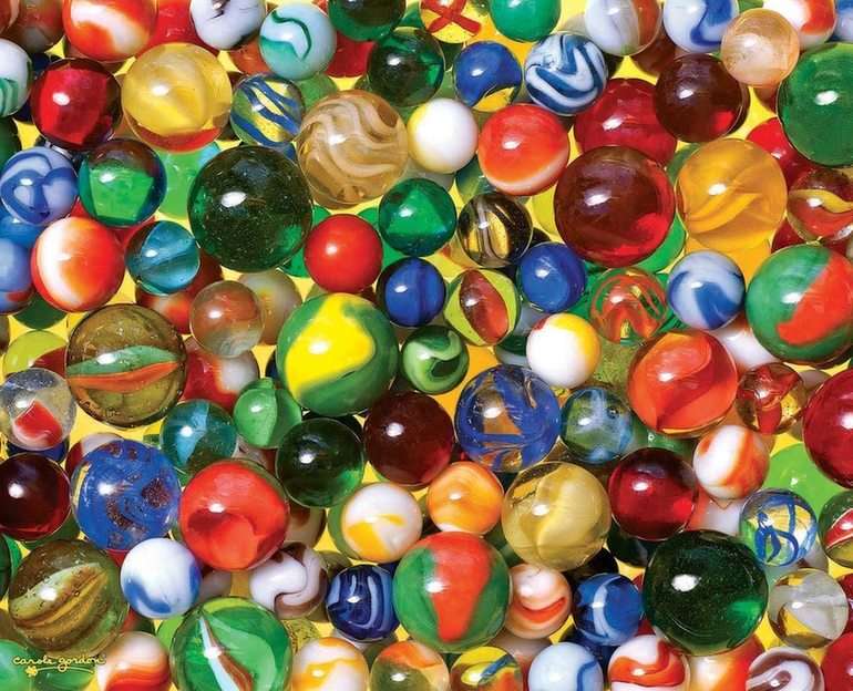 Marbles puzzle from photo