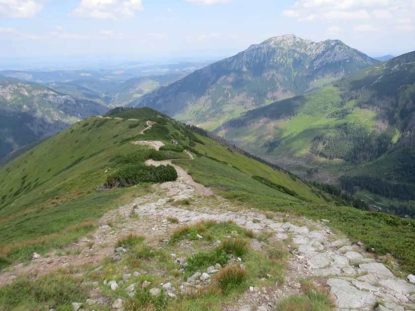 Tatras ocidentais puzzle online a partir de fotografia