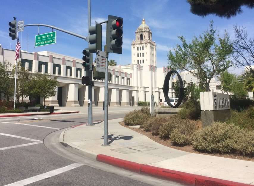 Beverly Hills pussel online från foto
