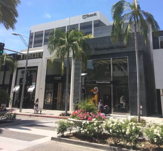 Beverly Hills pussel online från foto