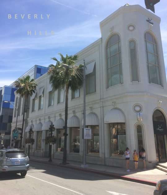 Beverly Hills puzzle online from photo