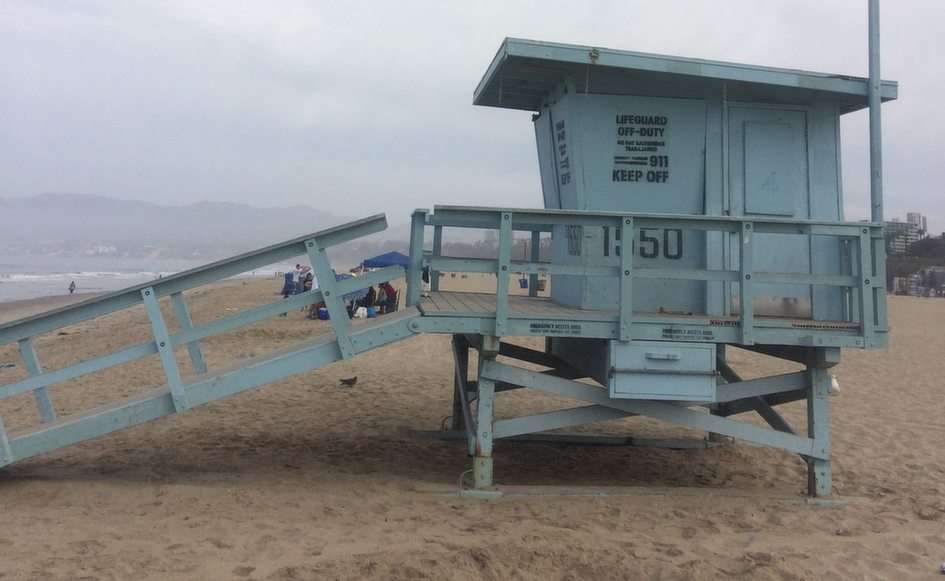 Santa Monica pussel online från foto