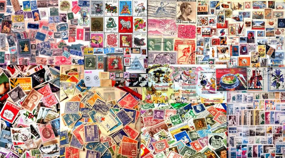 γραμματόσημα online παζλ