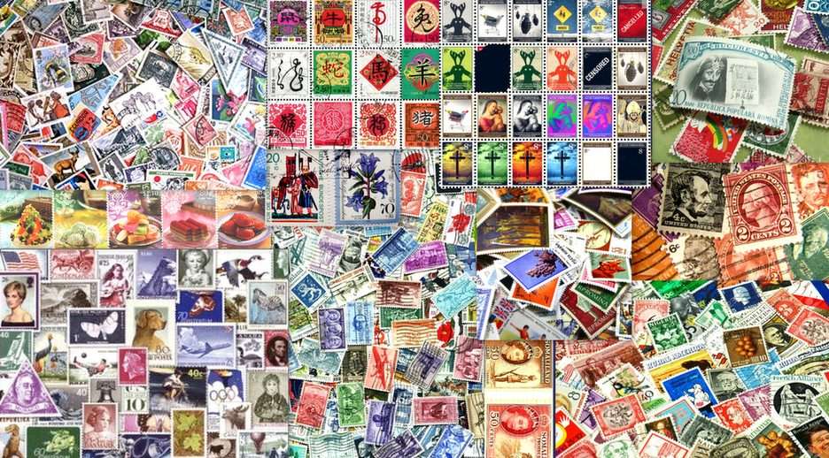 bélyegek online puzzle