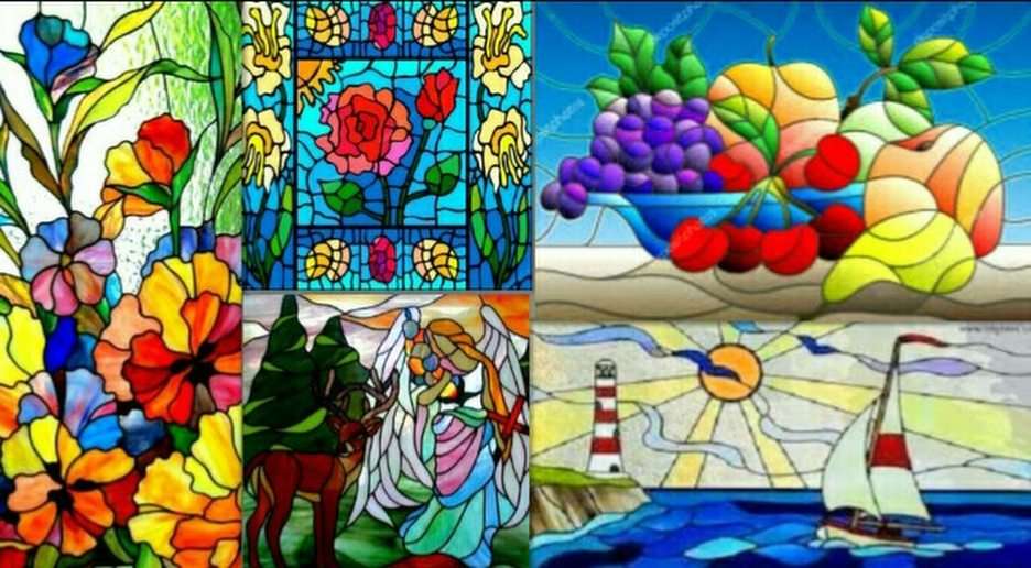 Stained glass windows online puzzle