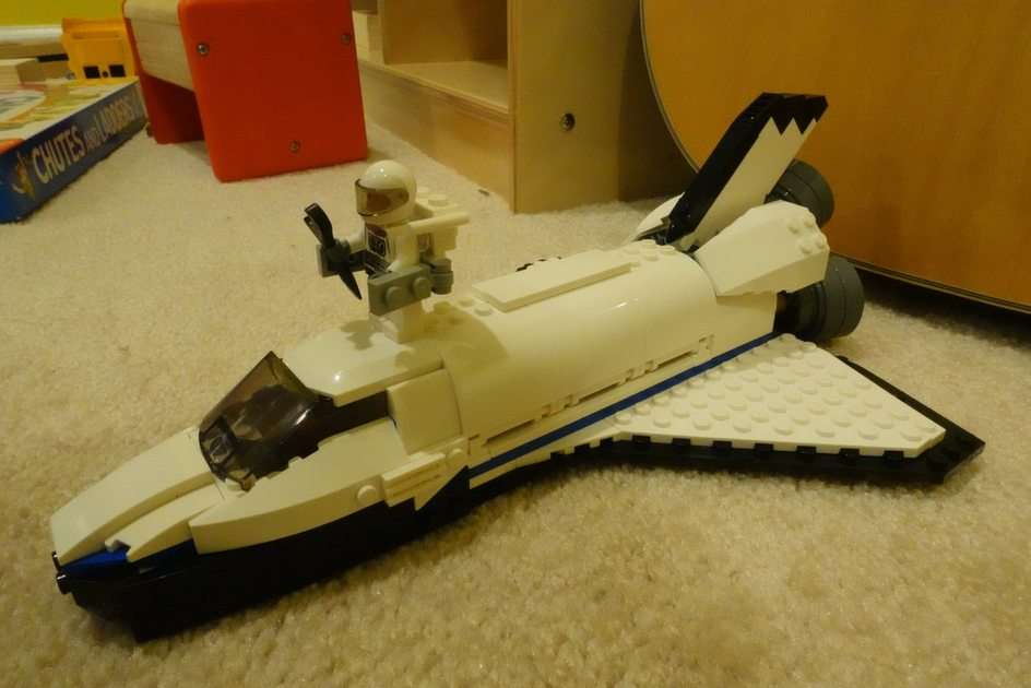 Space Shuttle puzzle online from photo