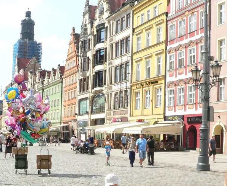 Wroclaw puzzel online van foto