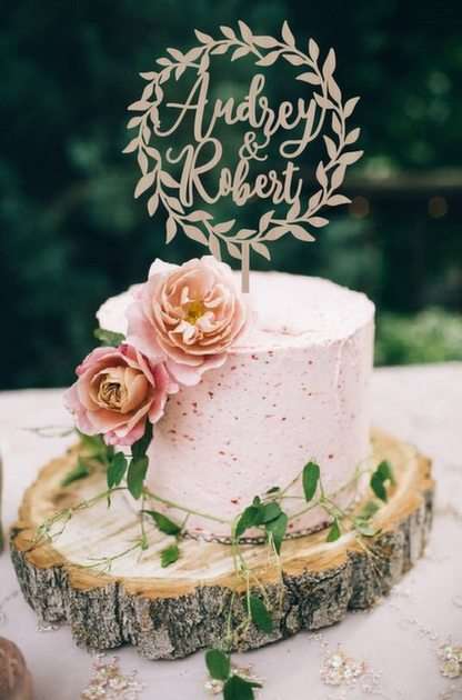 свадебный пирог онлайн-пазл