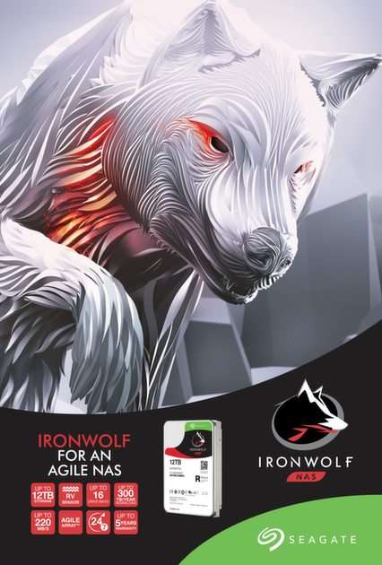 IronWolf pussel online från foto