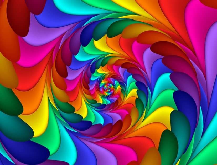 Psychedelic online puzzle