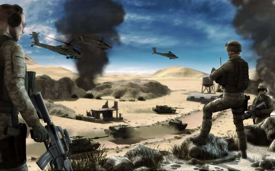 Desert Operations Puzzle # 1 pussel online från foto