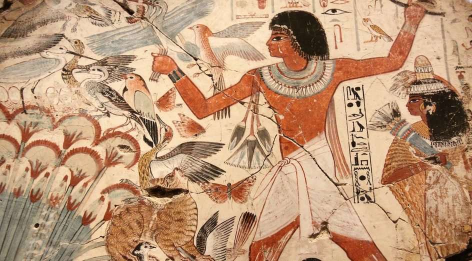 古代エジプトのパズル 写真からオンラインパズル