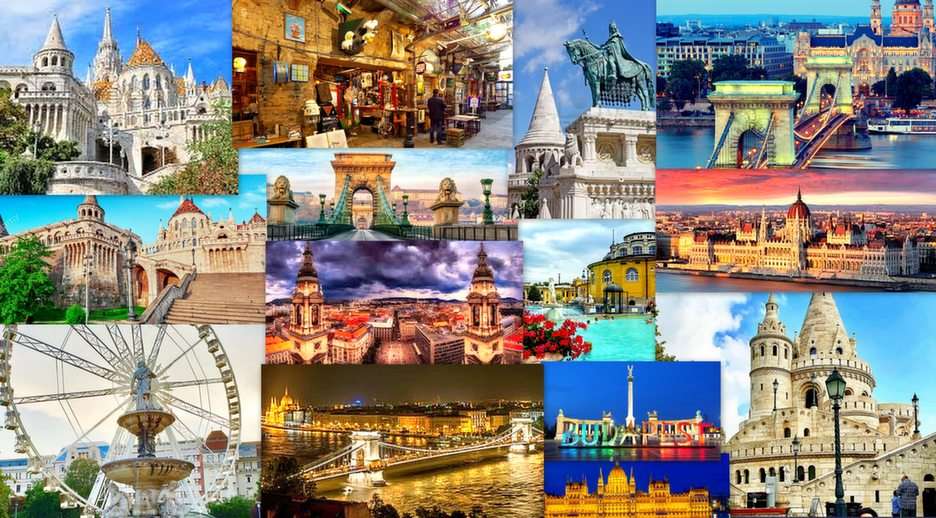 Budapest puzzle online from photo