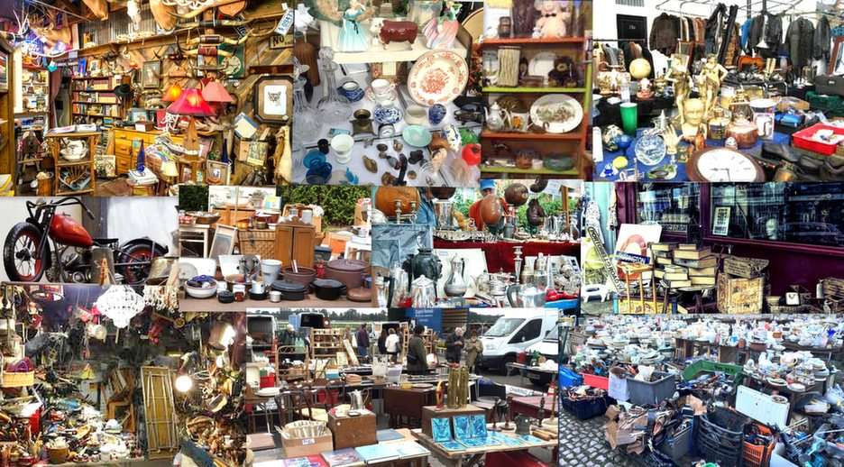 Piața de vechituri din Londra puzzle online