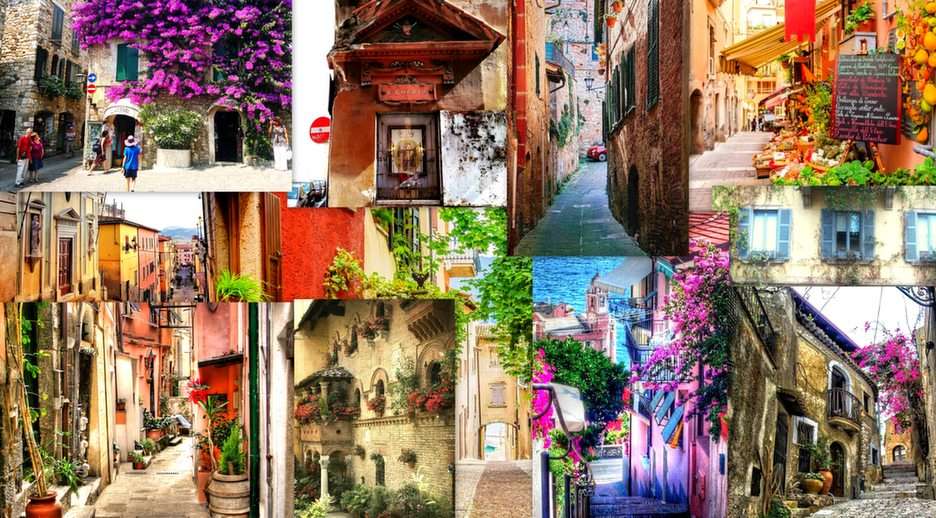 Italian alleys online puzzle
