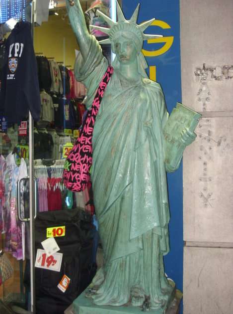 statua della Libertà puzzle online da foto