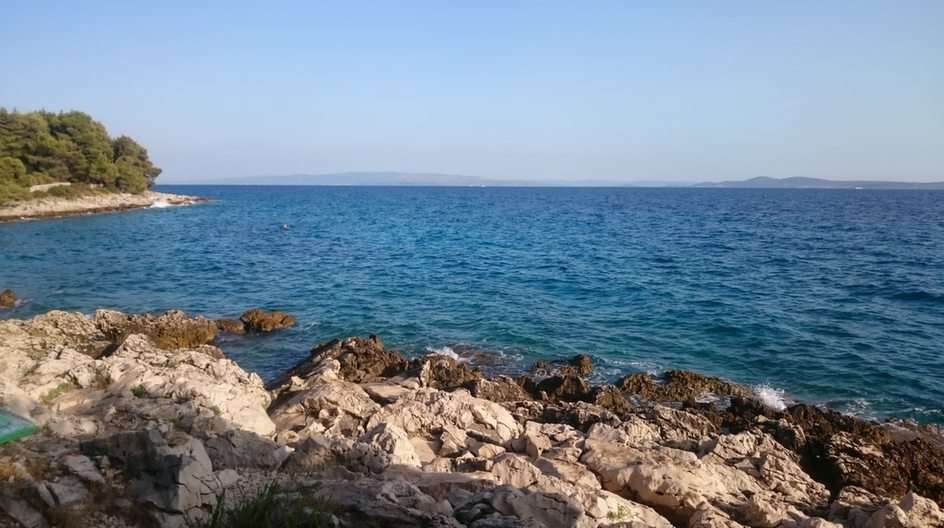 mer Adriatique puzzle en ligne à partir d'une photo