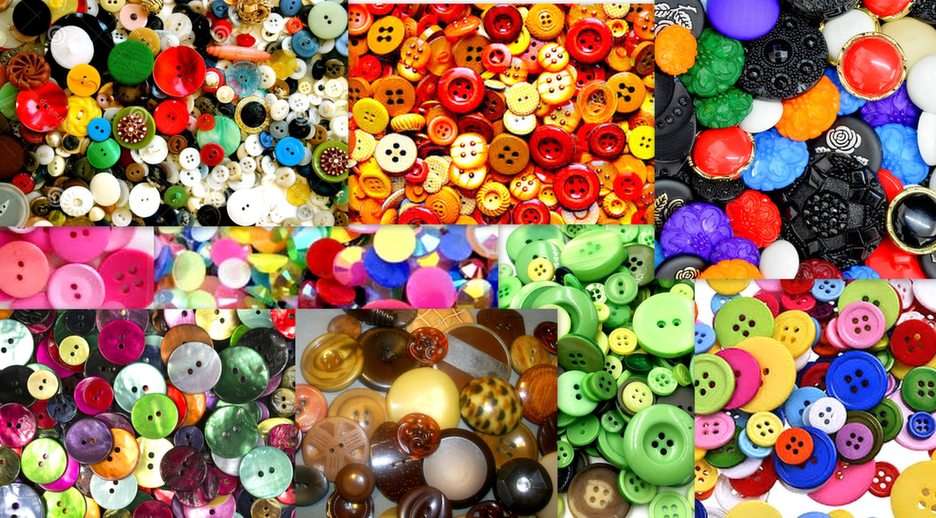 buttons puzzle from photo
