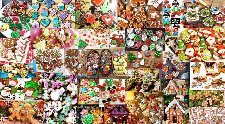 Christmas Gingerbread online puzzle