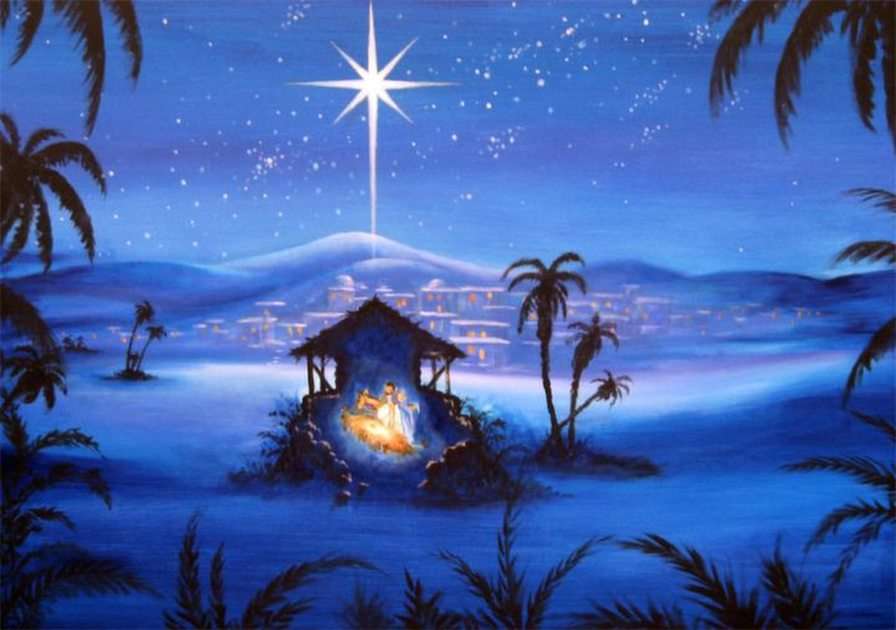 Nacht in Bethlehem online puzzel