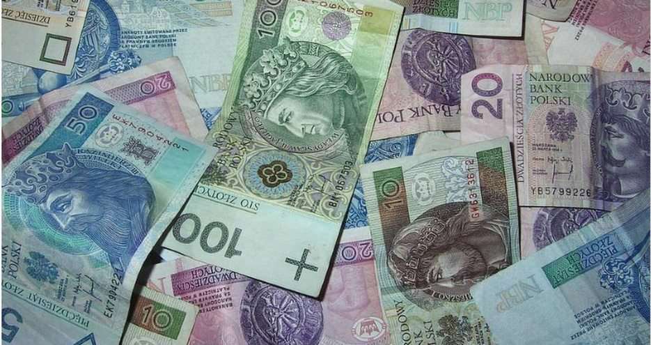Polish banknotes puzzle online from photo