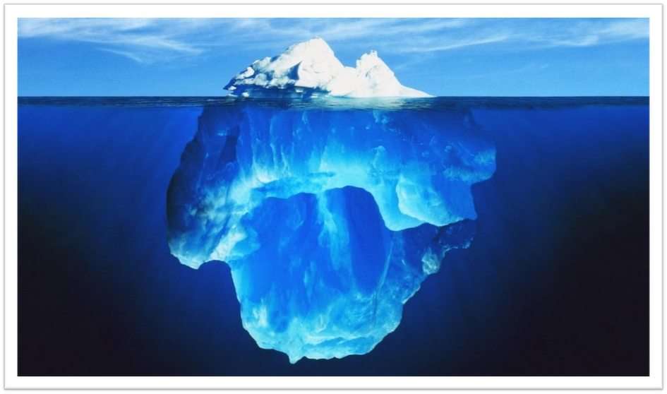 Iceberg puzzle online from photo
