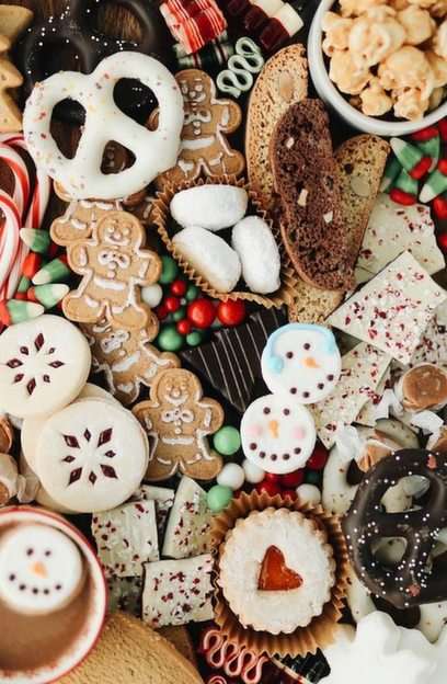 Vánoční cukroví online puzzle