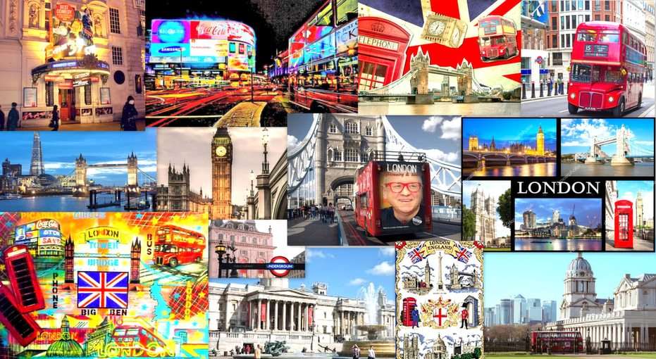 Londoni kollázs online puzzle
