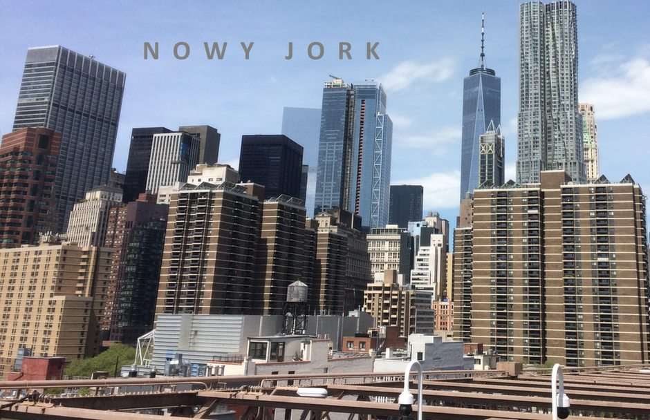 New York puzzle online din fotografie