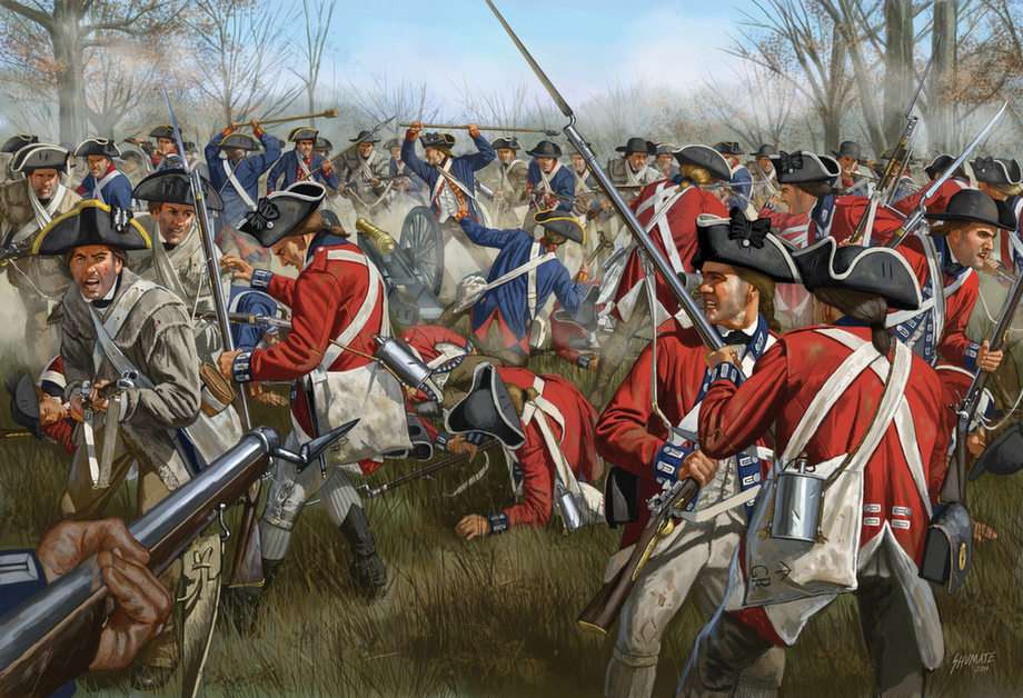 Causes of Rev War puzzle online from photo