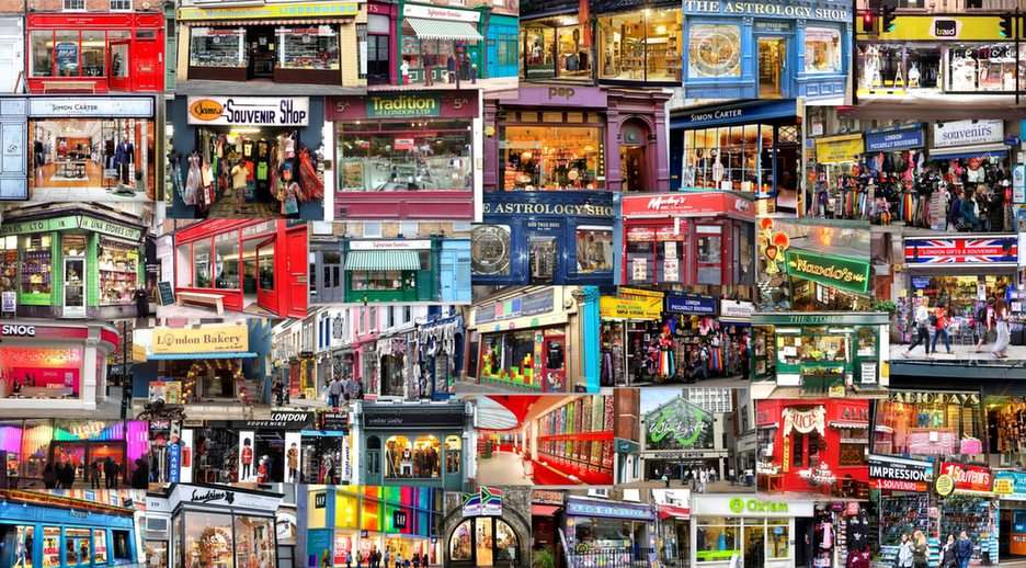 Londen-winkels online puzzel