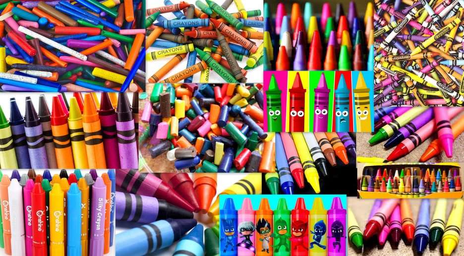 crayons online puzzle
