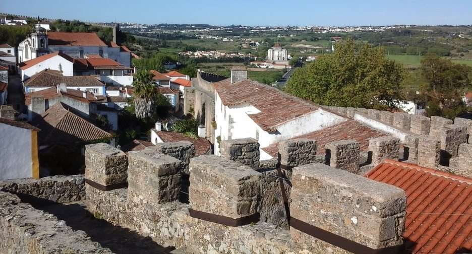 Obidos puzzle online from photo